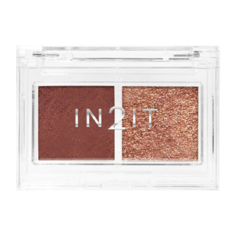 IN2IT Duo Jello Eye Shadow - เจลโล่อายแชโดว์ [DES] DES03 THANKS BABE