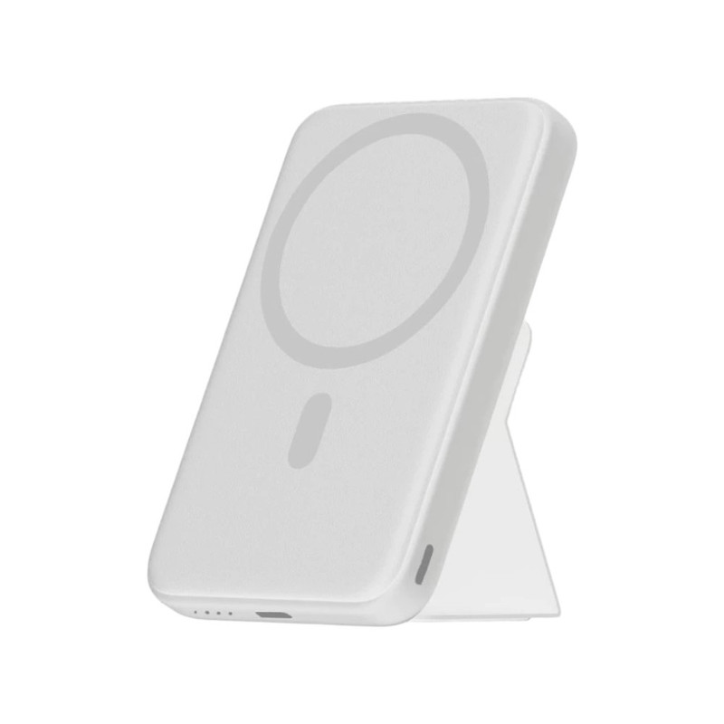 Orsen by Eloop EW56 MagCharge 7000mAh แบตสํารองไร้สาย PowerBank พาวเวอร์แบงค์ Wireless Charger White
