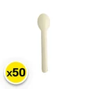 Thumbnail 1 of เอโร่ ช้อนกระดาษ 6 นิ้ว แพ็ค 50 คัน