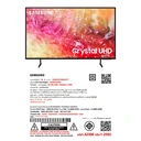 Thumbnail 3 of ซัมซุง ทีวี CRYSTAL UHD 4K 50 นิ้ว รุ่น UA50DU7000KXXT