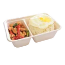 Thumbnail 2 of เกรซ ซิมเปิล กล่องอาหาร 2 ช่อง พร้อมฝาใส ขนาด 600 มล.