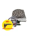 Thumbnail 1 of Bechef ราคาโรงงาน เซ็ตทำขนมครกสิงคโปร์ พิมพ์มะยมดอกใหญ่ขนาด 19 หลุม พิมพ์ขนมครกสิงคโปร์ กระทะขนมครกสิงคโปร์