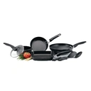 Thumbnail 1 of ไมย์เออร์ ชุดเครื่องครัวอลูมิเนียม AQUA 7  ชิ้น สีดำ