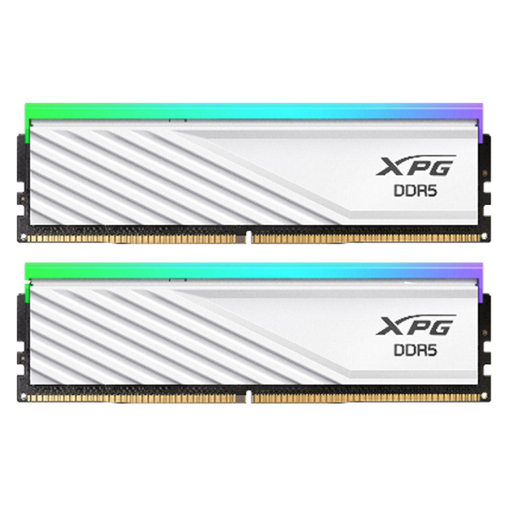 ADATA DDR5 48GB/6000MHz.CL30 XPG Lancer Blade RGB  AX5U6000C3024G-DTLABRWH White