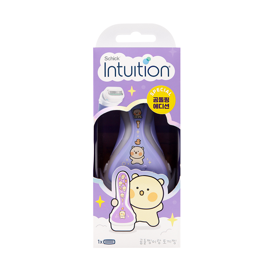 Schick Intuition X Zzing Bear Limited Edition Pure Nourishment INP25E