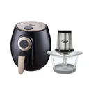 Thumbnail 1 of Gmax หม้อทอดไร้น้ำมัน หม้ออบลมร้อน รุ่นAF-8024 / เครื่องปั่นอาหารอเนกประสงค์ เครื่องบดสับ รุ่นTC-17G ซื้อ1แถม1