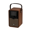 Thumbnail 1 of BLUE BOX Bluetooth Speaker LED Classic box Wooden Brown