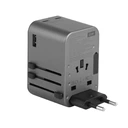 Thumbnail 4 of อีเนอร์เกีย หัวแปลงปลั๊กไฟ Universal Travel Adapter GAN65 1A2C 65W สีเทา