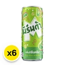 Thumbnail 2 of มิรินด้า น้ำอัดลม สลิมแคน กลิ่นกรีนครีม 245 มล. x 6