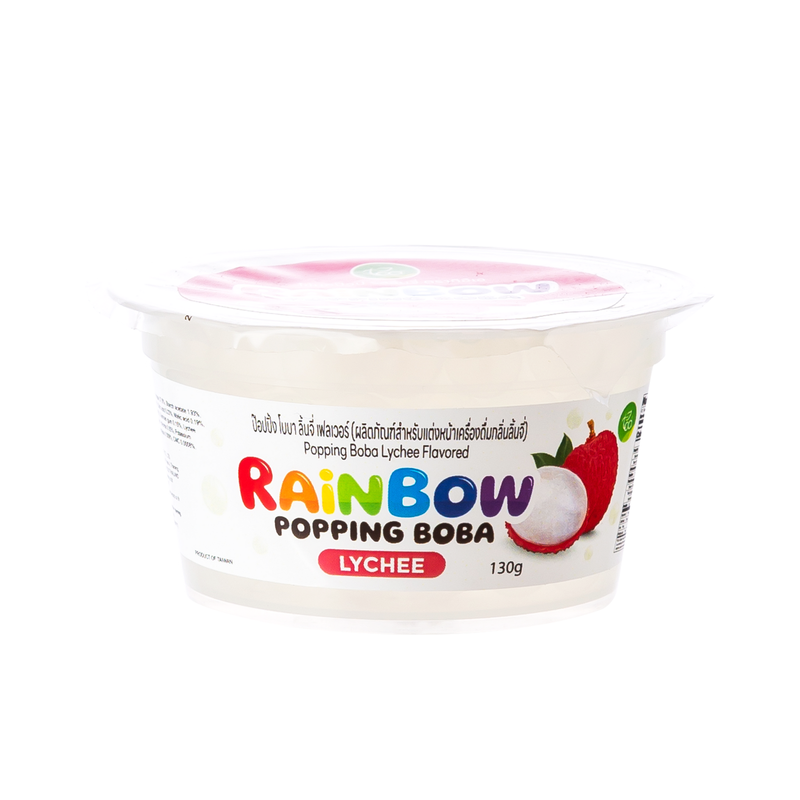 TEA Rainbow Popping Boba Lychee 130 g