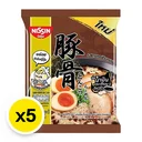 Thumbnail 2 of นิสชิน รสทงคตสึราเมน 60 ก. x 5