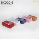 Thumbnail 2 of Depack BX020-SPCH กล่องสีชมพูพร้อมฝาใสทรงสูง (ไซซ์ S) (1 แพค/ 20 ใบ)