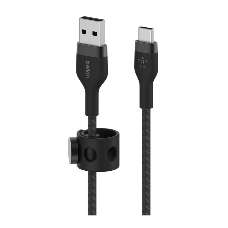 Belkin สายชาร์จพร้อมถ่ายโอนข้อมูลแบบพรีเมียม PRO Flex Type-C รองรับไอโฟน15, iPad1 Samsung รุ่น CAB010