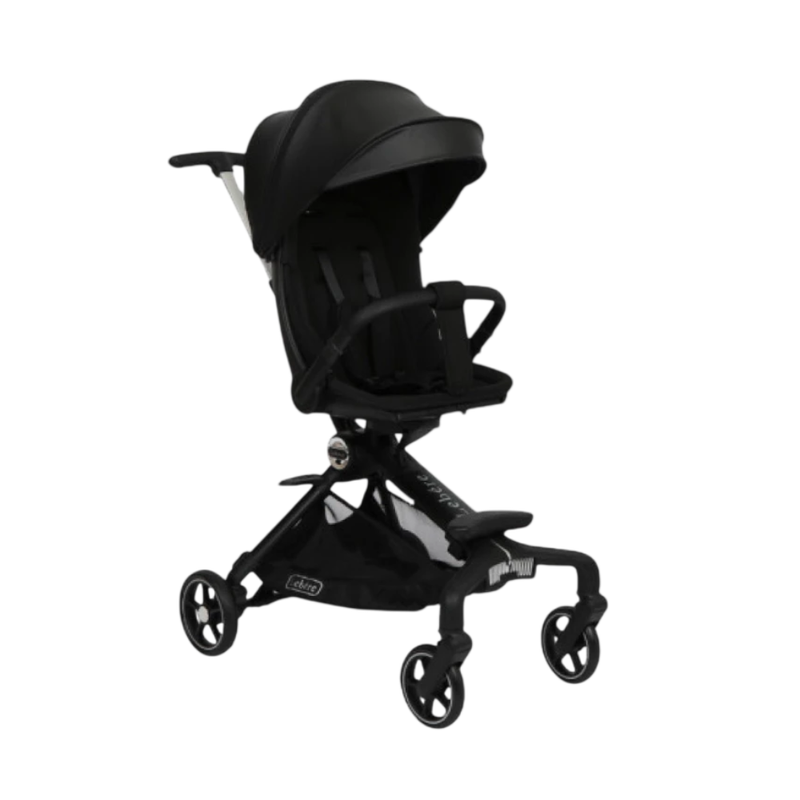 Keenz รุ่น Lebere S รถเข็นเด็กขนาดเล็ก รับน้ําหนักได้ 50 kg. หมุน 360° องศา Onyx Black