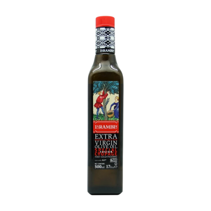 La Rambla Extra Virgin Olive Oil (500 ml x2) น้ํามันมะกอก แบบเอ็กซ์ตร้าเวอร์จิ้น