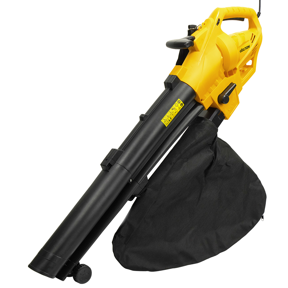 DELTON 3in1 เครื่องเป่าใบไม้ เครื่องดูดใบไม้ Electric Leaf Blower ขนาดใหญ่ 3500W  รุ่น ELB-622 ปรับระดับแรงลมได้
