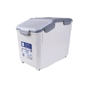 Thumbnail 1 of SUPER LOCK Bin Rice Storage Dry Food Rolling Wheels for Easy Mobility Model 6050 20 kg with Measuring Cup
