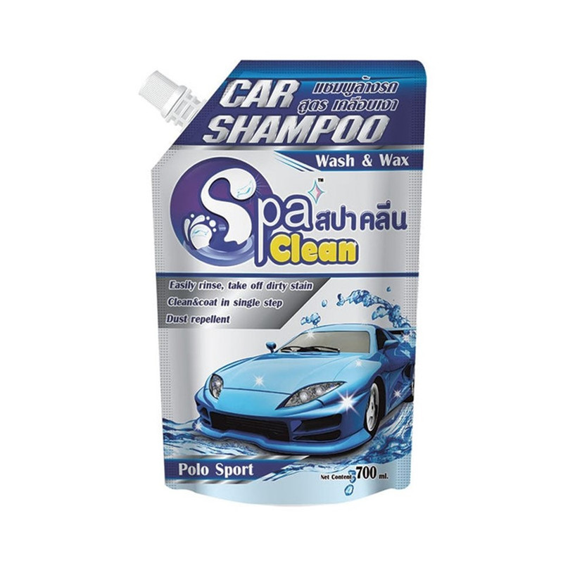 น้ํายาล้างรถ Wash&Wax 700 มล. สูตรโปโลสปอร์ต