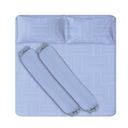 Thumbnail 1 of Dunlopillo ชุดผ้าปูที่นอน รุ่น LONDON BLUE DL-LB-01 5 ฟุต (5 ชิ้น)