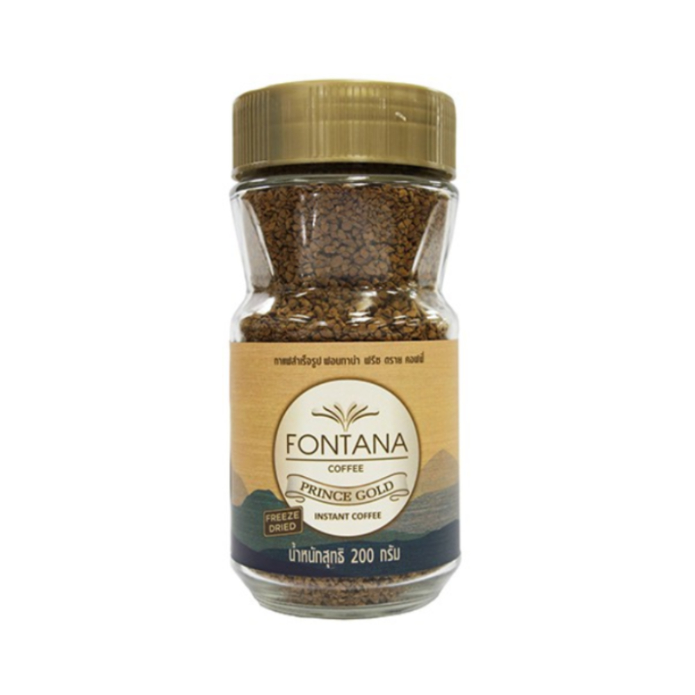 FONTANA Prince Gold Freeze Dried Coffee Bottle 200 g
