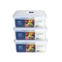 Thumbnail 1 of ซุปเปอร์ล็อค กล่องถนอมอาหาร แพ็ค 3 กล่อง ขนาด 7,200 มล. รุ่น 5058