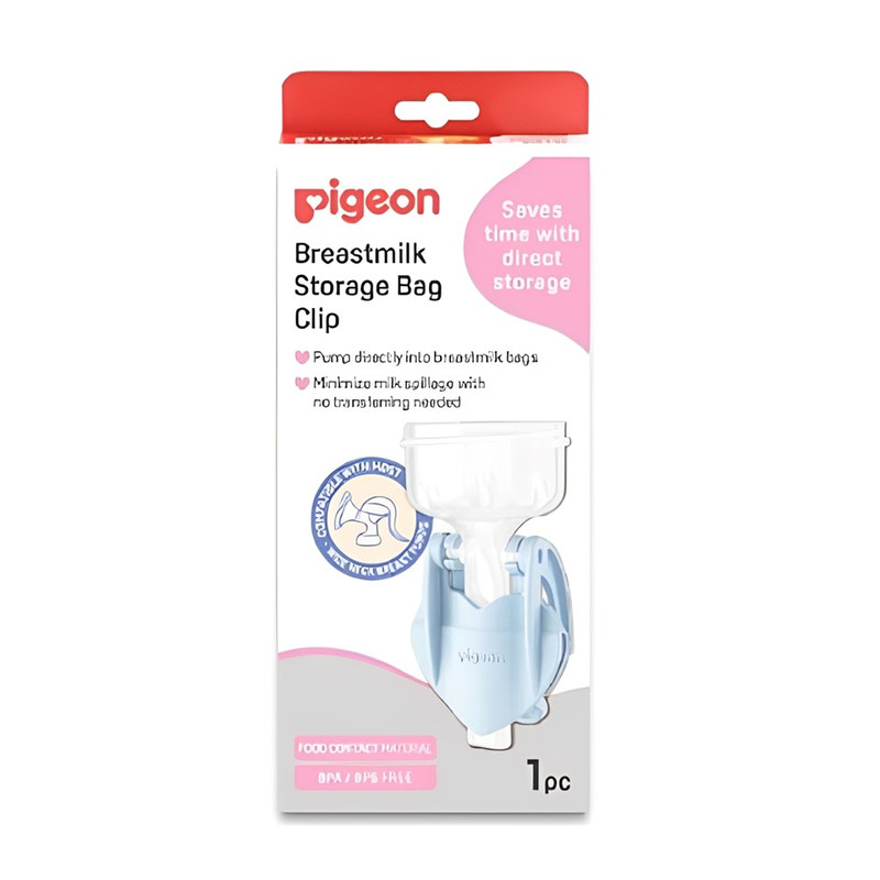 Pigeon พีเจ้น ข้อต่อคลิปหนีบถุงเก็บน้ํานม