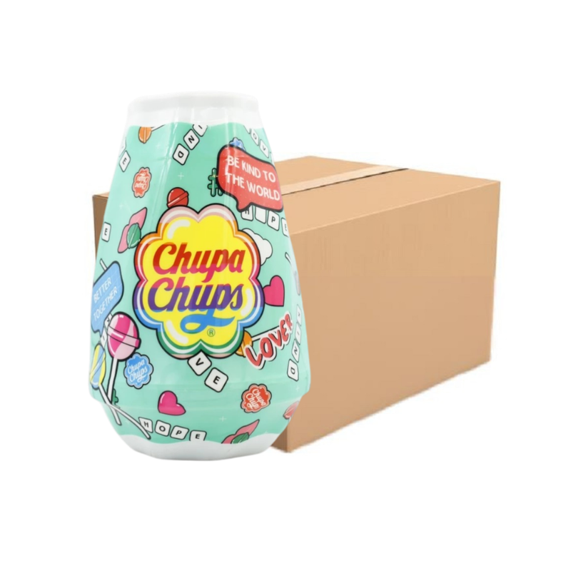 [ยกลัง24 ชิ้น] FreshTime X Chupa Chups จูปาจุ๊ปส์ เจลหอมปรับอากาศ น้ําหอมปรับอากาศ น้ําหอมดับกลิ่น กลิ่นLover ขนาด 230 กรัม