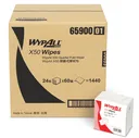 Thumbnail 4 of WYPALL X50 Cleaning Wiper 23 x 23 cm White 60 Sheets x 24
