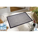 Thumbnail 3 of พรมเช็ดเท้า มียางกันลื่น สีเทา (45 x 70ซม) KLT1-SILVER DOVE-4570