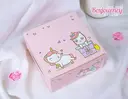 Thumbnail 2 of Boxjourney กล่องสแน็ค ลาย baby unicorn sweety pink (20 ใบ/แพค)