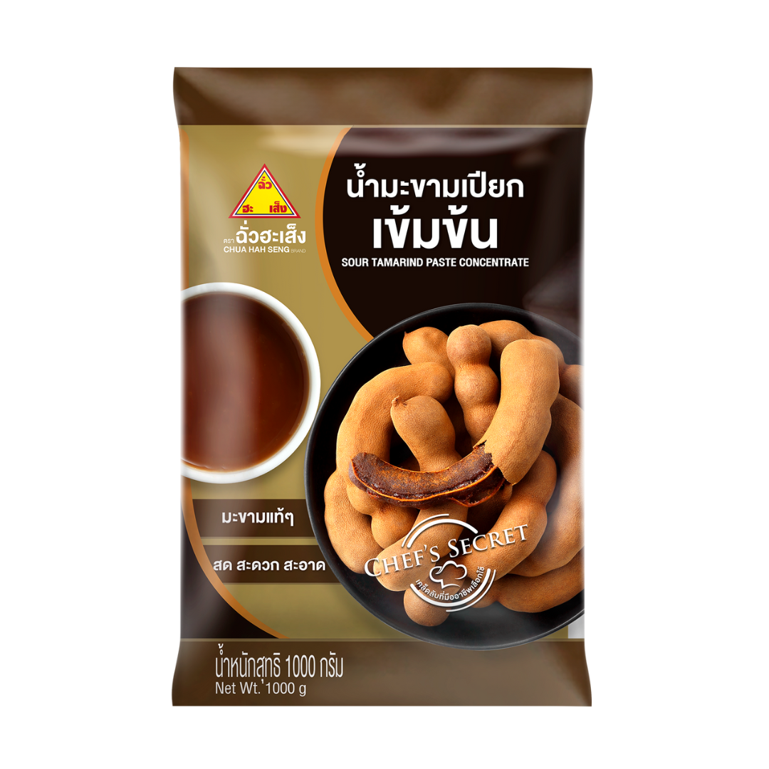 Chua Hah Seng Sour Tamarind Paste Concentrate 1,000 g