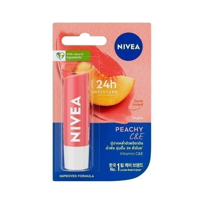 NIVEA Lip Peachy C E 4.8 g