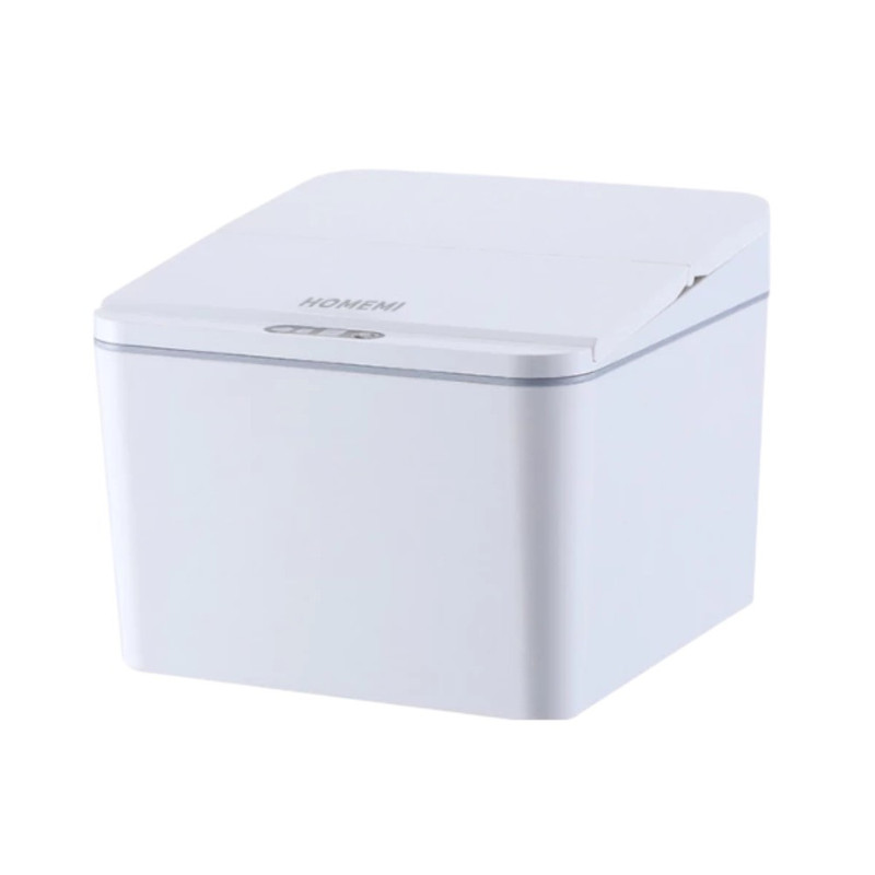 Homemi ถังขยะมินิอัตโนมัติ Mini Automatic Trash Can ความจุ 4 ลิตร (HM0043-P-WH)