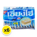 Thumbnail 2 of SANGHAI Cream Wafers Milk Flavored 12 pcs x 6
