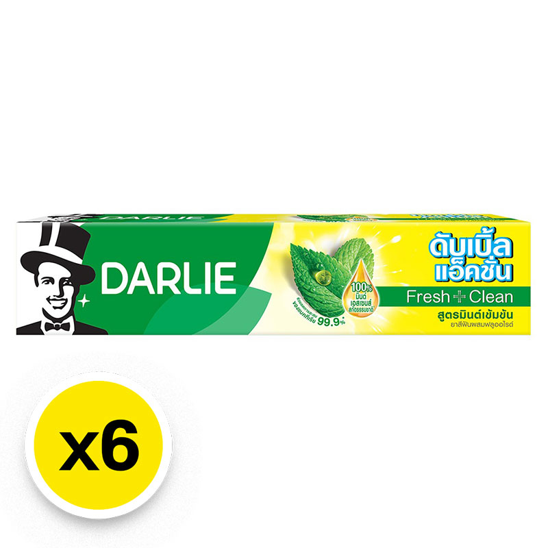 ดาร์ลี่ ยาสีฟัน ดับเบิลแอคชัน 150 x 6 | Makro PRO