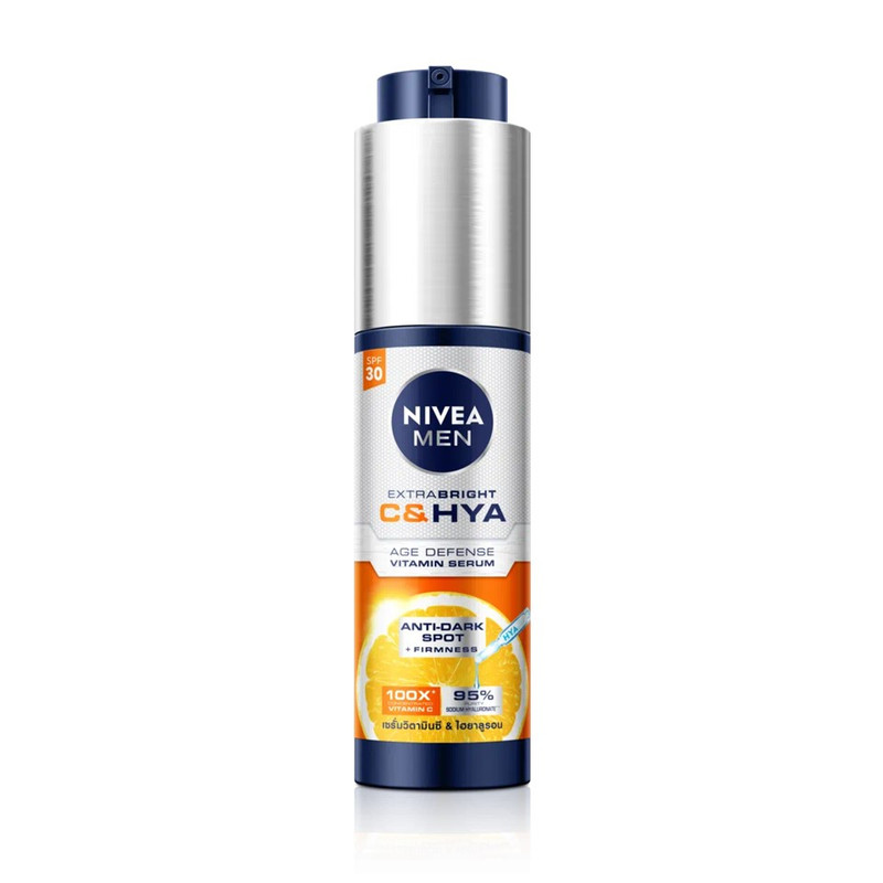 Nivea Men Extra Bright C Hya Age Defense Vitamin Serum SPF30 45 Ml.