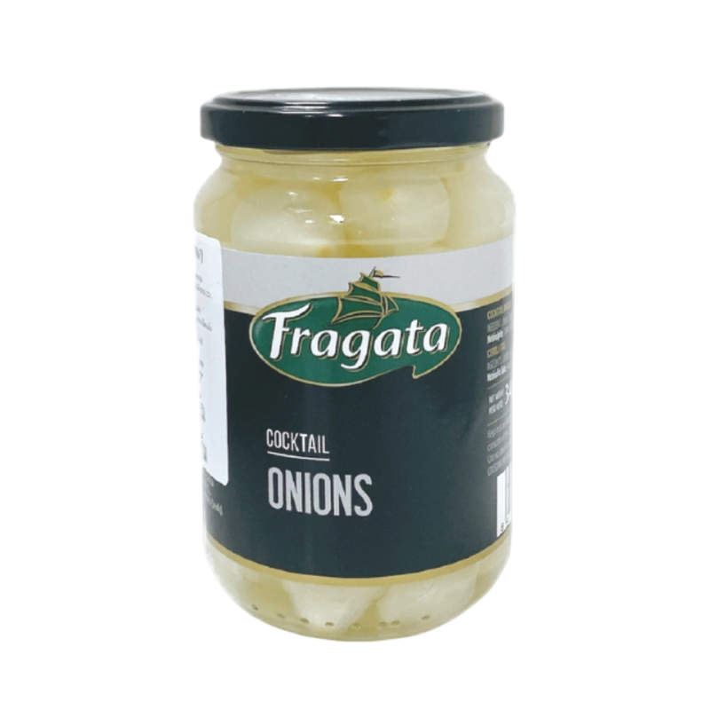 ฟรากาตา หัวหอมดอง 345 กรัม Fragata Cocktail Onions in Brine 345 g.