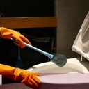 Thumbnail 3 of โพลี-ไบรท์ แปรงขัดโถสุขภัณฑ์ สีเขียว 12 ชิ้น