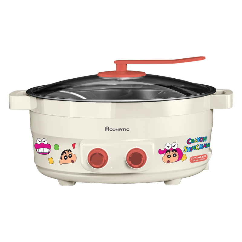 ACONATIC หม้อไฟฟ้าชาบู AN-POT1600 ลายชินจัง