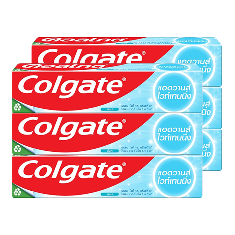 COLGATE Toothpaste Advanced Whitening 135 g x 6