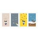 Thumbnail 2 of DOUBLE A Wire Binding Notebook 105 x 190 mm 80 gsm 50 sheets x 4