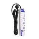 Thumbnail 3 of TOSHINO Plug 3 Way 3 Switch 1C1A 20W 3M. (ET-913UC)