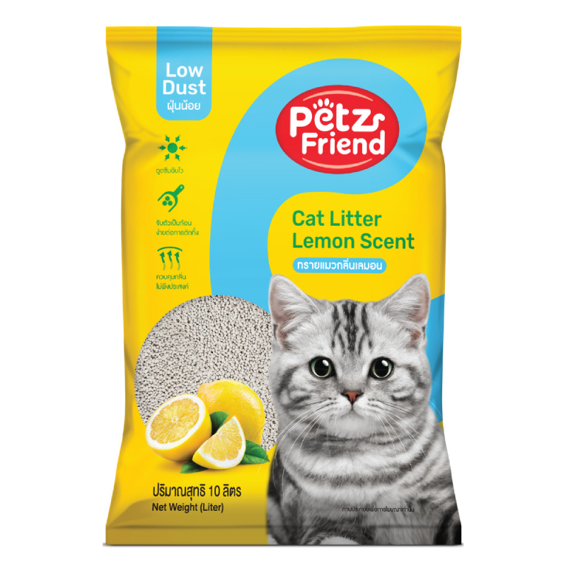 PETZ FRIEND Cat Sand Lemon Scent 10 l | Makro PRO