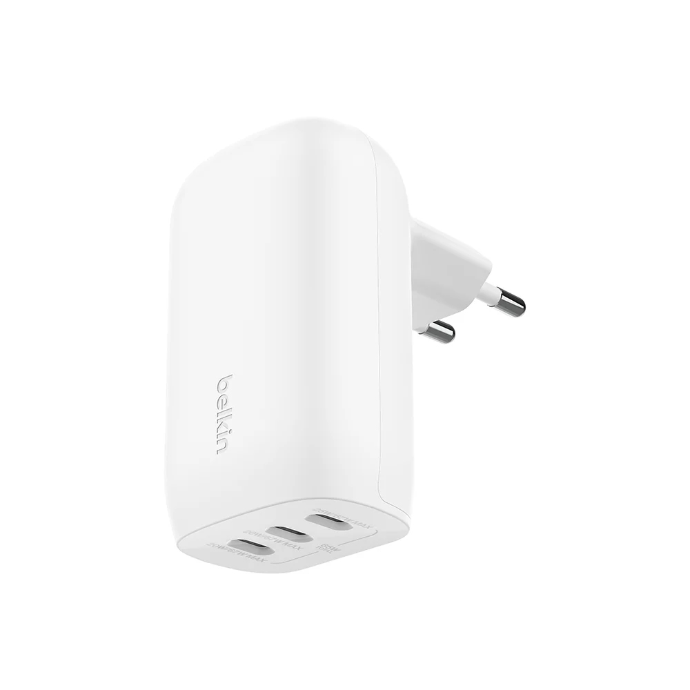 Belkin Wall USB Charger 3 USB-C White