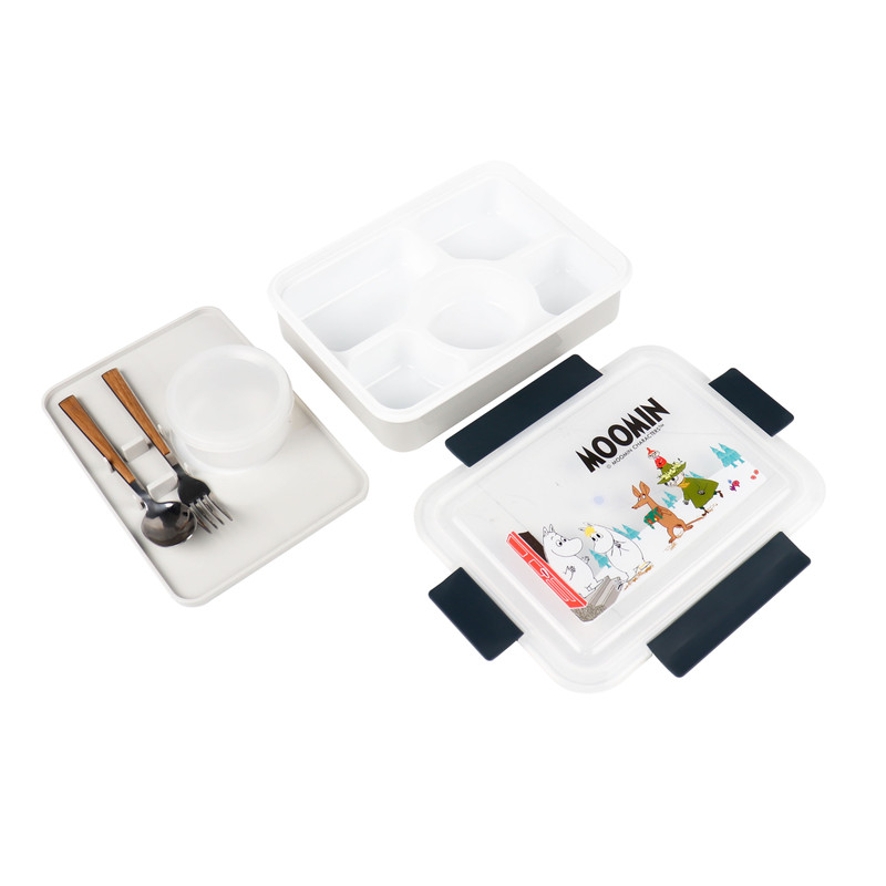 Super Lock Moomin 5-Compartment Lunch Box 6165