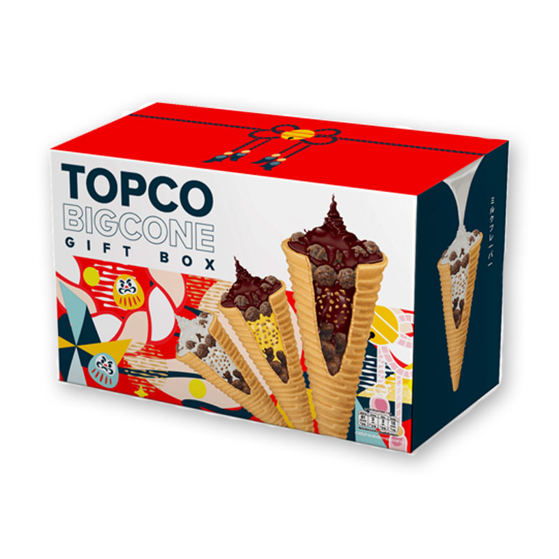 TOPCO Cone Variety Biscuit 108 g Makro PRO