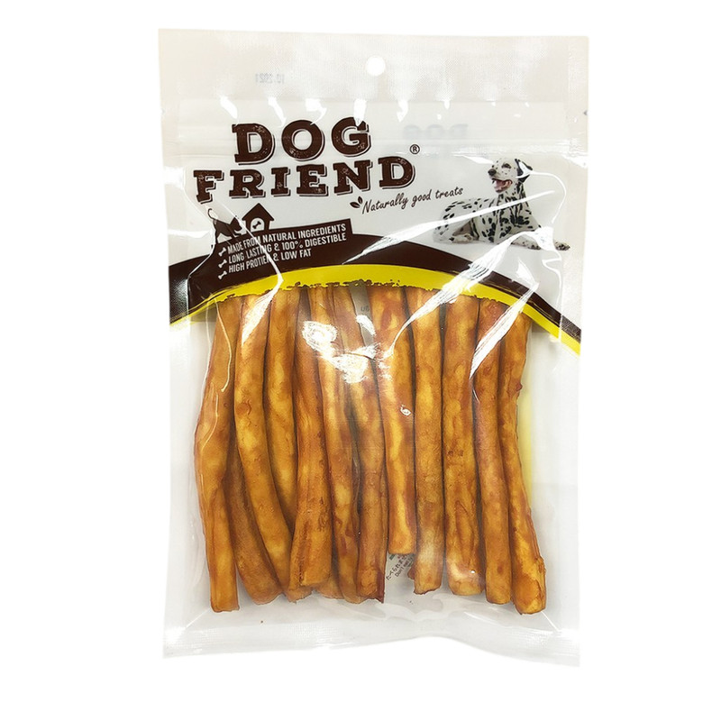 Dog Friend ขนมสุนัขโรลม้วน รสไก่ 220 กรัม