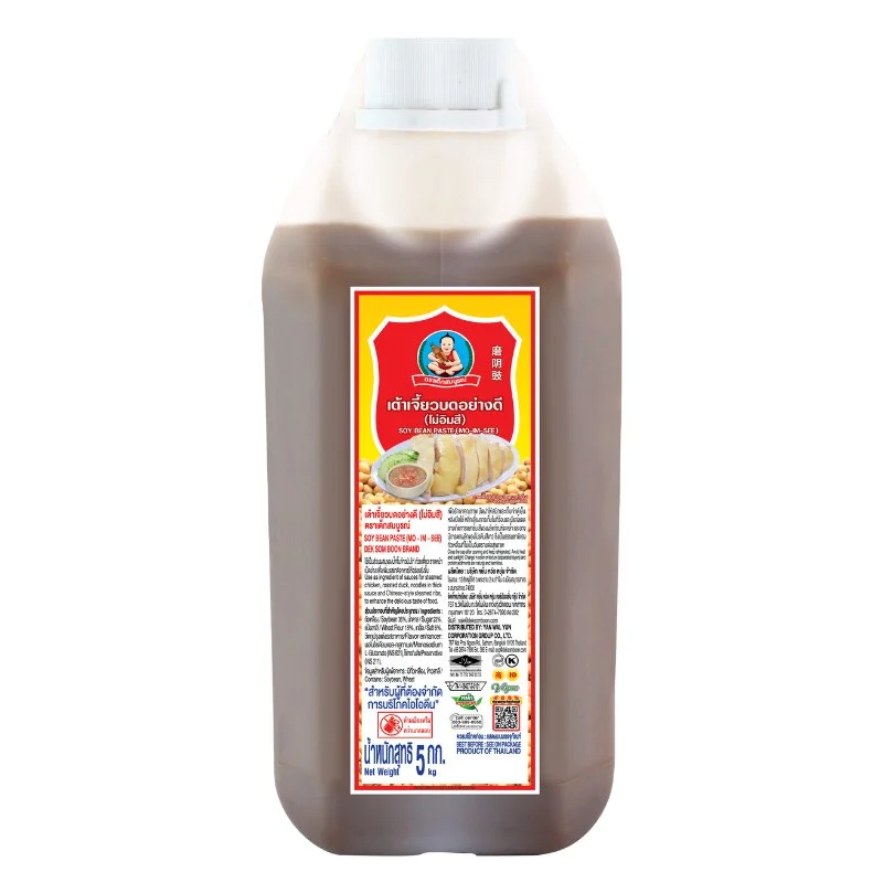 DEKSOMBOON Brand Ground Bean Sauce MO-IM-SEE 5 kg