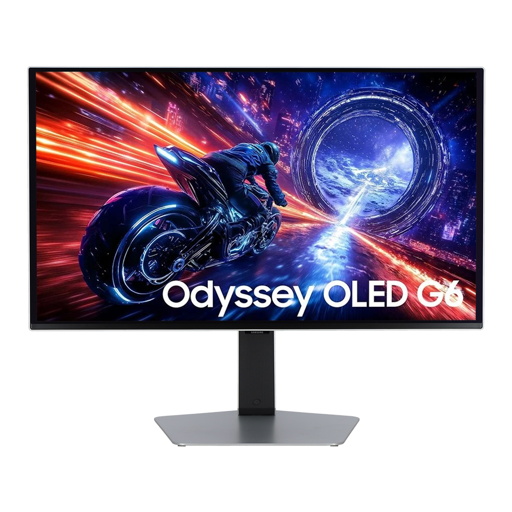 SAMSUNG MONITOR (จอมอนิเตอร์) ODYSSEY OLED G6 G60SF LS27FG602SEXXT - 27 INCH OLED 2K 500Hz AMD FREESYNC PREMIUM PRO NVID