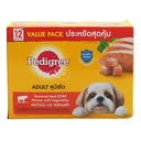 Thumbnail 3 of เพดดิกรี อาหารสุนัข รสวัวตุ๋นบด+ผัก 130 ก. x 12
